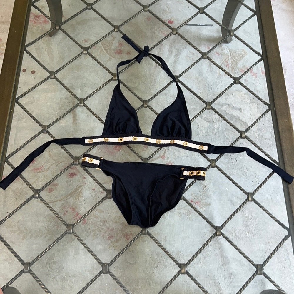 Vix Black grommet bikini